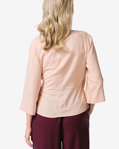 chemisier femme Dawn rose p&acirc;le rose p&acirc;le - 36210870LIGHTPINK - HEMA