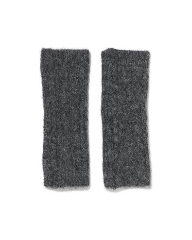 dameshandschoenen zonder vingers grijs - 16451079 - HEMA