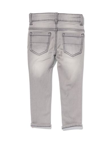 kinder broek jogdenim skinny fit grijs grijs - 1000028292 - HEMA