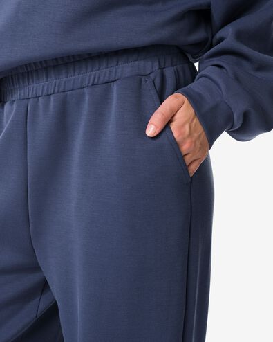 Damen-Loungehose dunkelblau dunkelblau - 36050401DARKBLUE - HEMA