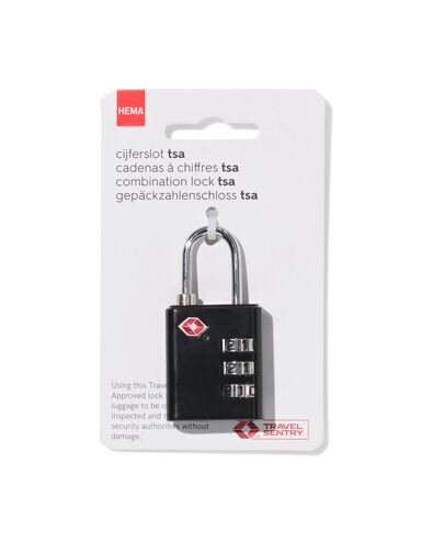 TSA cijferslot - 6.5x3 - 18630008 - HEMA