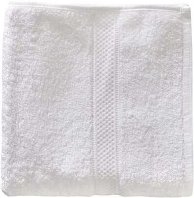 serviette de bain - 50x100 cm - qualit&eacute; &eacute;paisse - blanc blanc serviette 50 x 100 - 5212600 - HEMA