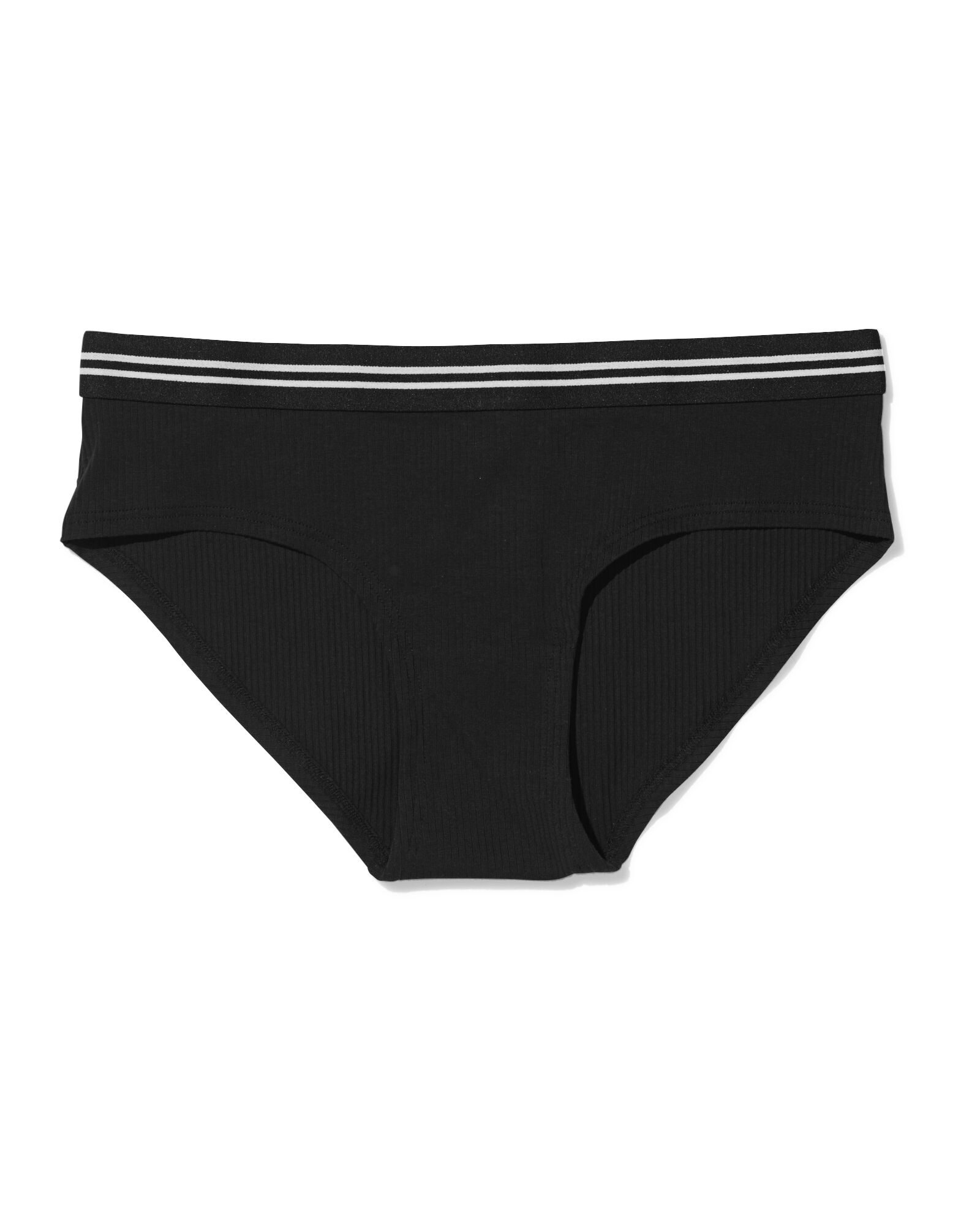Damen-Hipster, Baumwolle schwarz schwarz - 21950724BLACK - HEMA
