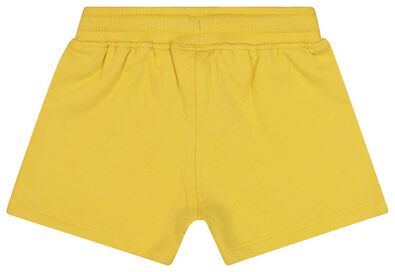 short sweat bébé jaune - 1000017823 - HEMA