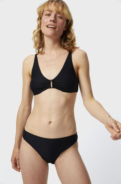 Damen-Bikinioberteil, ohne Bügel, Schnalle schwarz - 1000027453 - HEMA