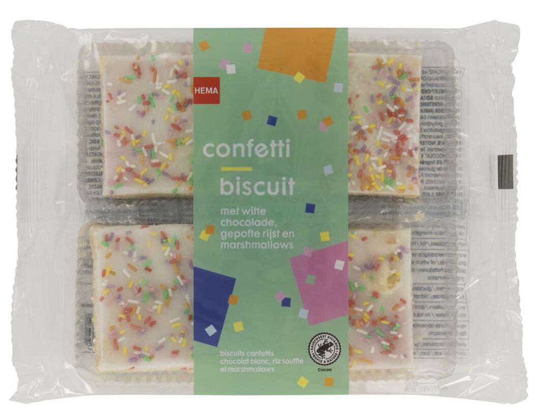 biscuit confettis 140g - 10809007 - HEMA