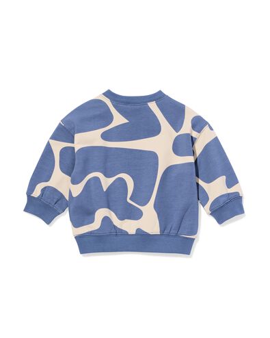 sweat abstrait b&eacute;b&eacute; bleu bleu - 33165270BLUE - HEMA