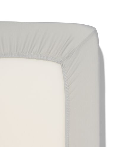 drap-housse jersey 140x200 gris fonc&eacute; - 5190020 - HEMA