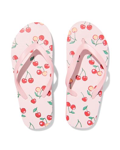 kinderslippers kersen roze roze - 18400430PINK - HEMA
