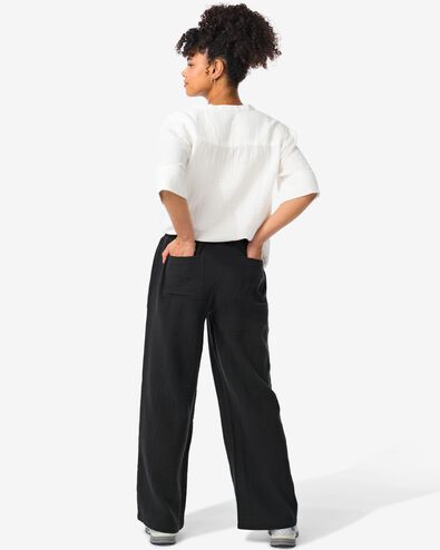pantalon femme Kai noir XL - 36216194 - HEMA