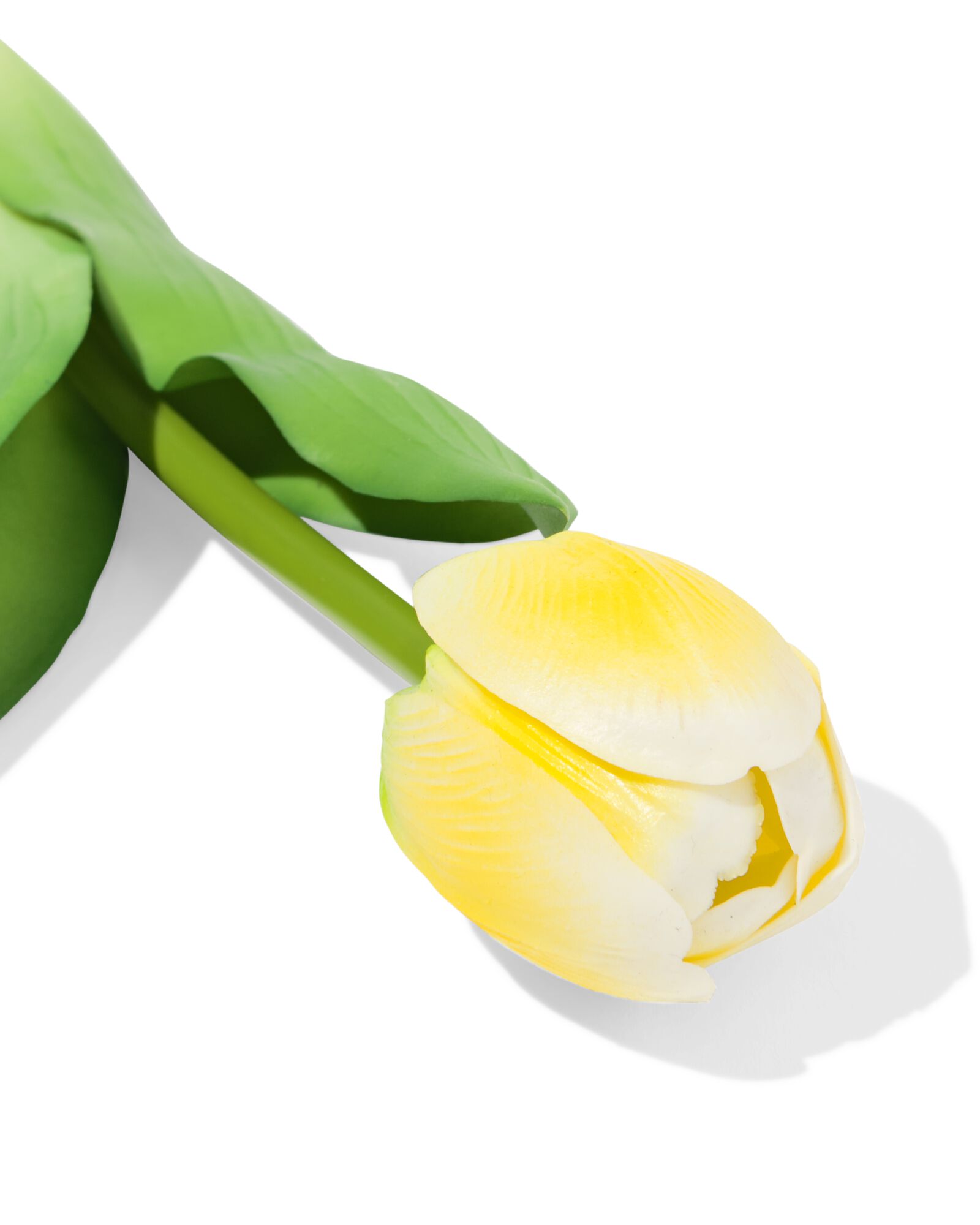 fleur artificielle 34&thinsp;cm tulipe jaune - 41324072 - HEMA