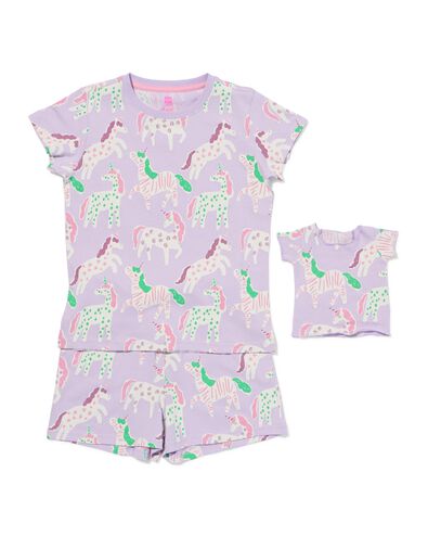 pyjacourt enfant animaux lilas lilas - 23003060LILAC - HEMA