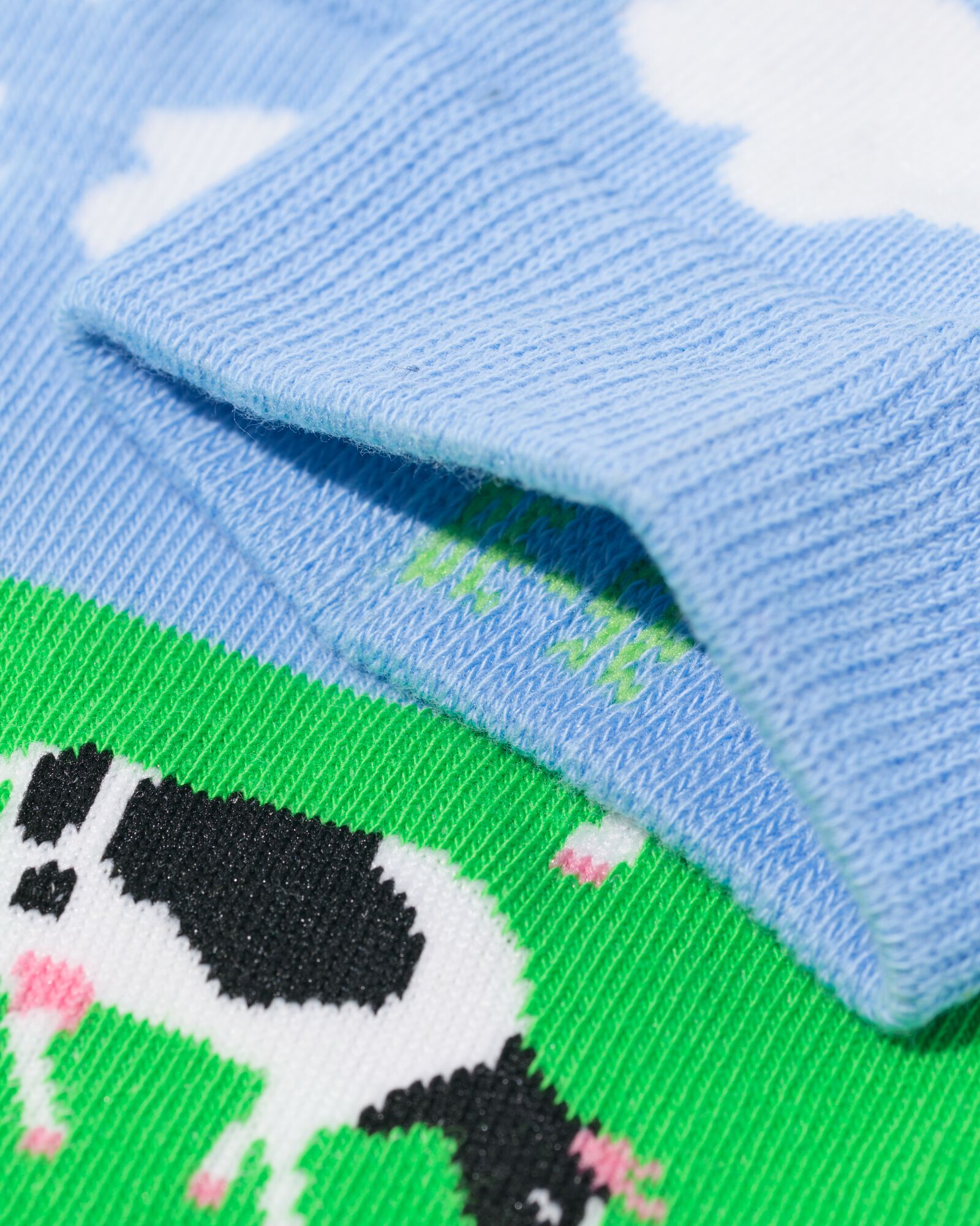 Socken, mit Baumwolle, Hi there gr&uuml;n gr&uuml;n - 1000029369 - HEMA