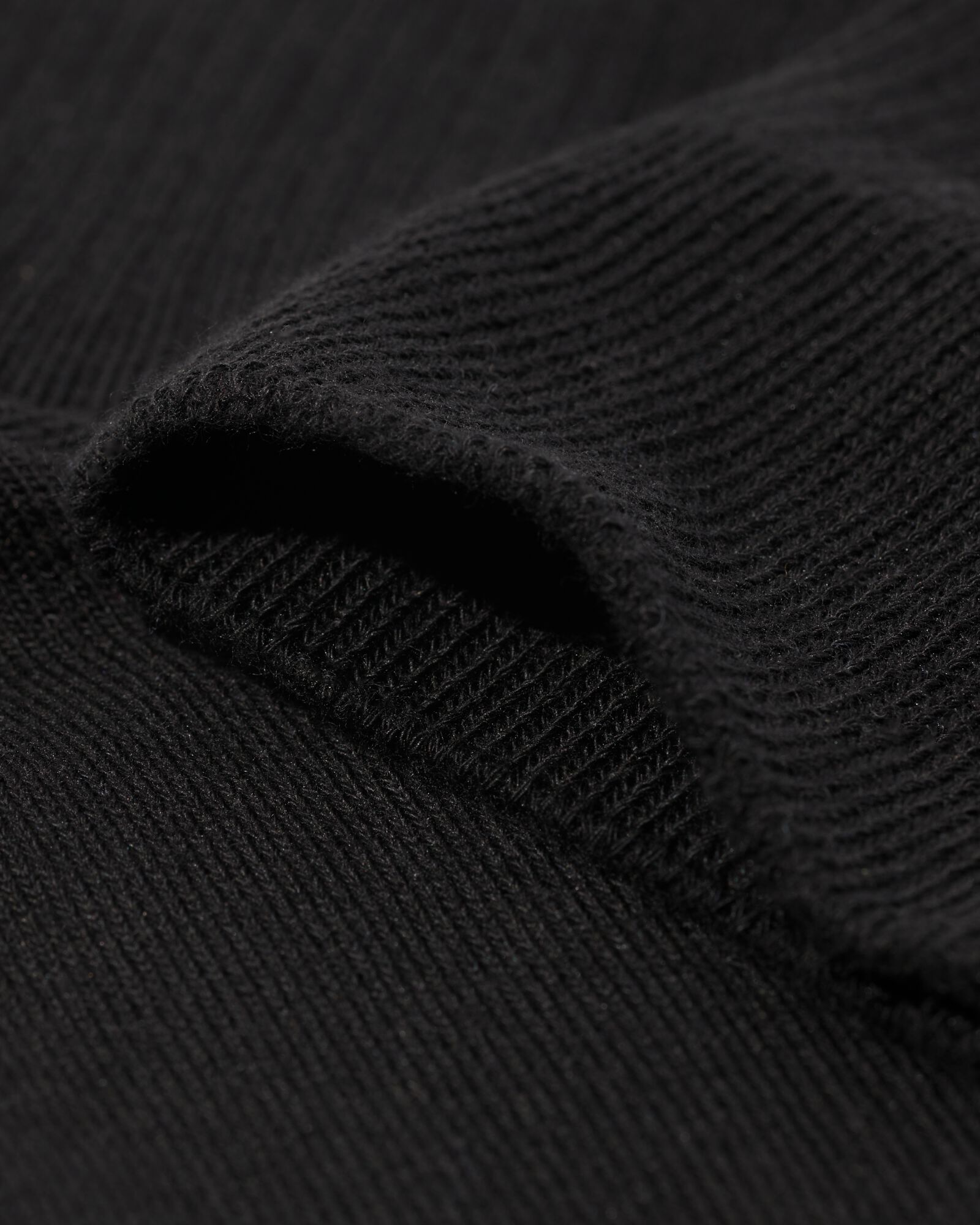 chaussettes côtelées homme  noir noir - 4150535BLACK - HEMA