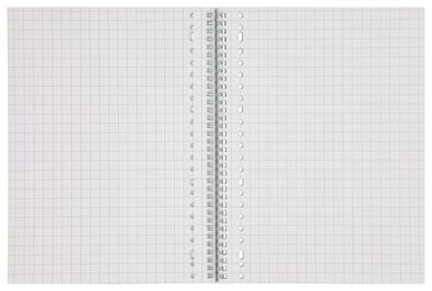 3 cahiers à spirale A4 - à carreaux 10 x 10 mm - 14101657 - HEMA