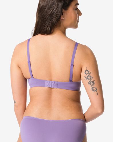Vorgeformter BH ohne B&uuml;gel aus recycelter Mikrofaser helllila - 21800818LIGHTPURPLE - HEMA