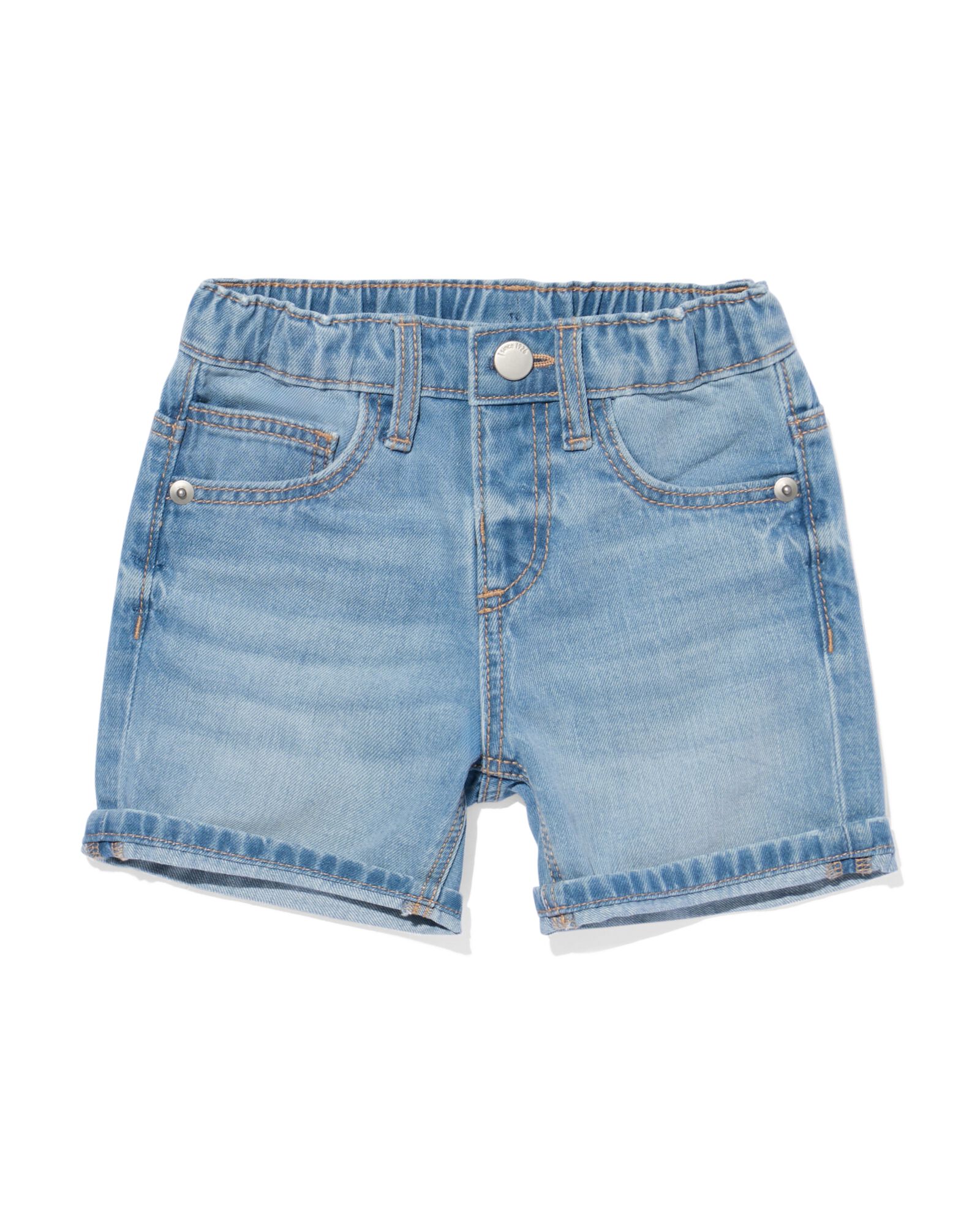 short en jean b&eacute;b&eacute; denim denim - 33100550DENIM - HEMA