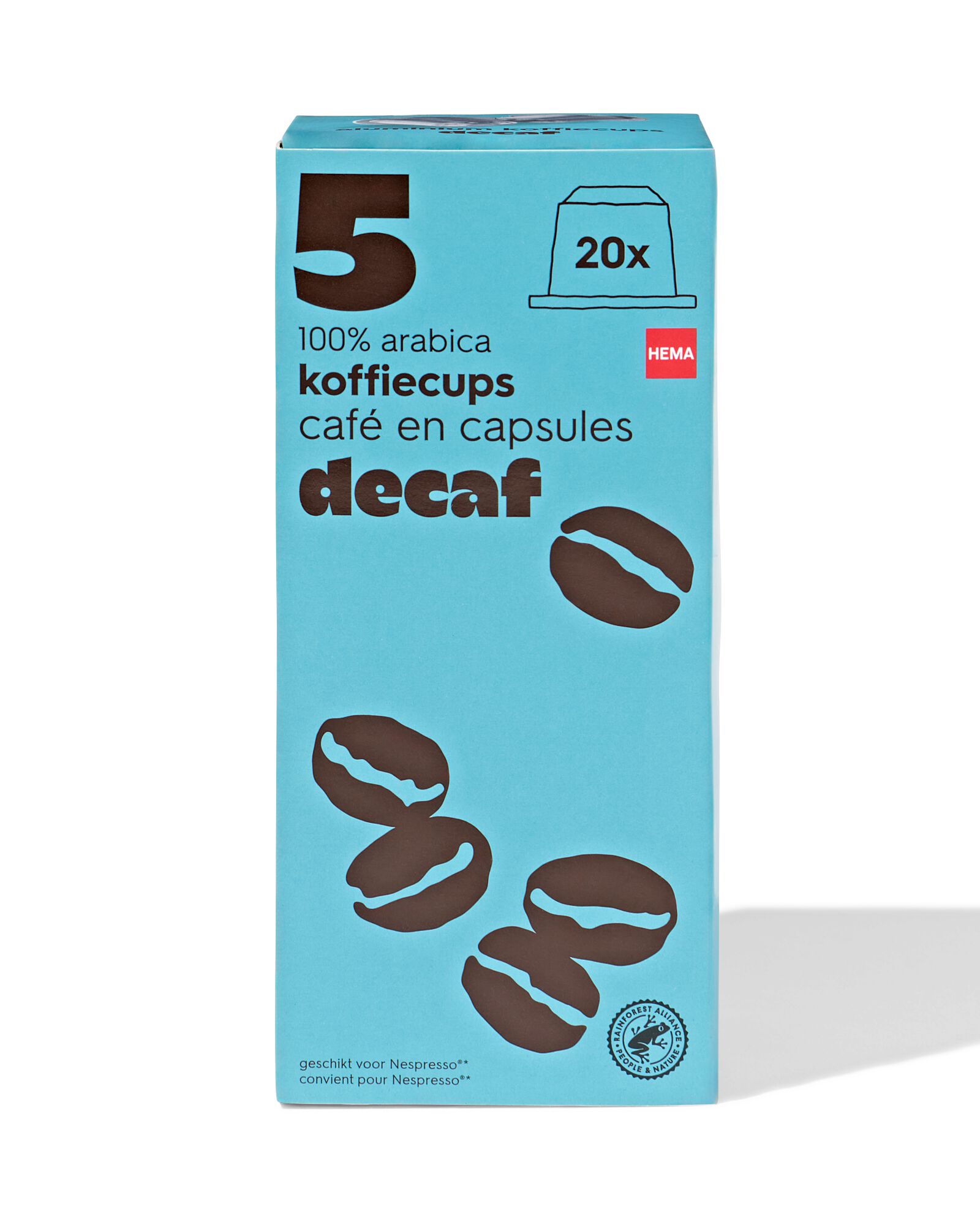 20 capsules de caf&eacute; d&eacute;ca - 17180013 - HEMA