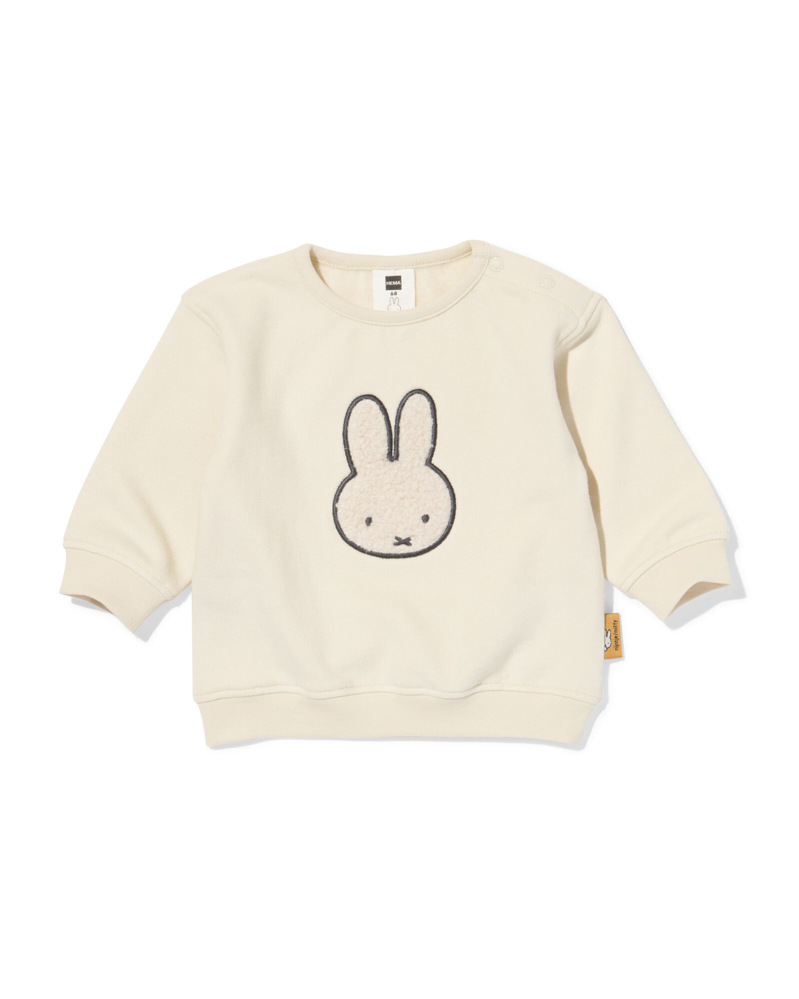 pull nouveau-n&eacute; Miffy jersey &eacute;cru &eacute;cru - 33440920ECRU - HEMA
