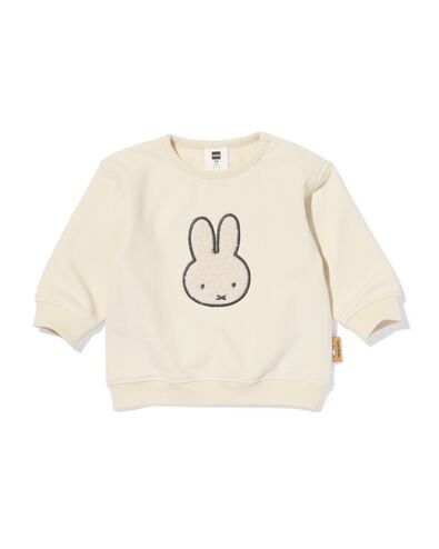 pull nouveau-n&eacute; Miffy jersey &eacute;cru &eacute;cru - 33440920ECRU - HEMA