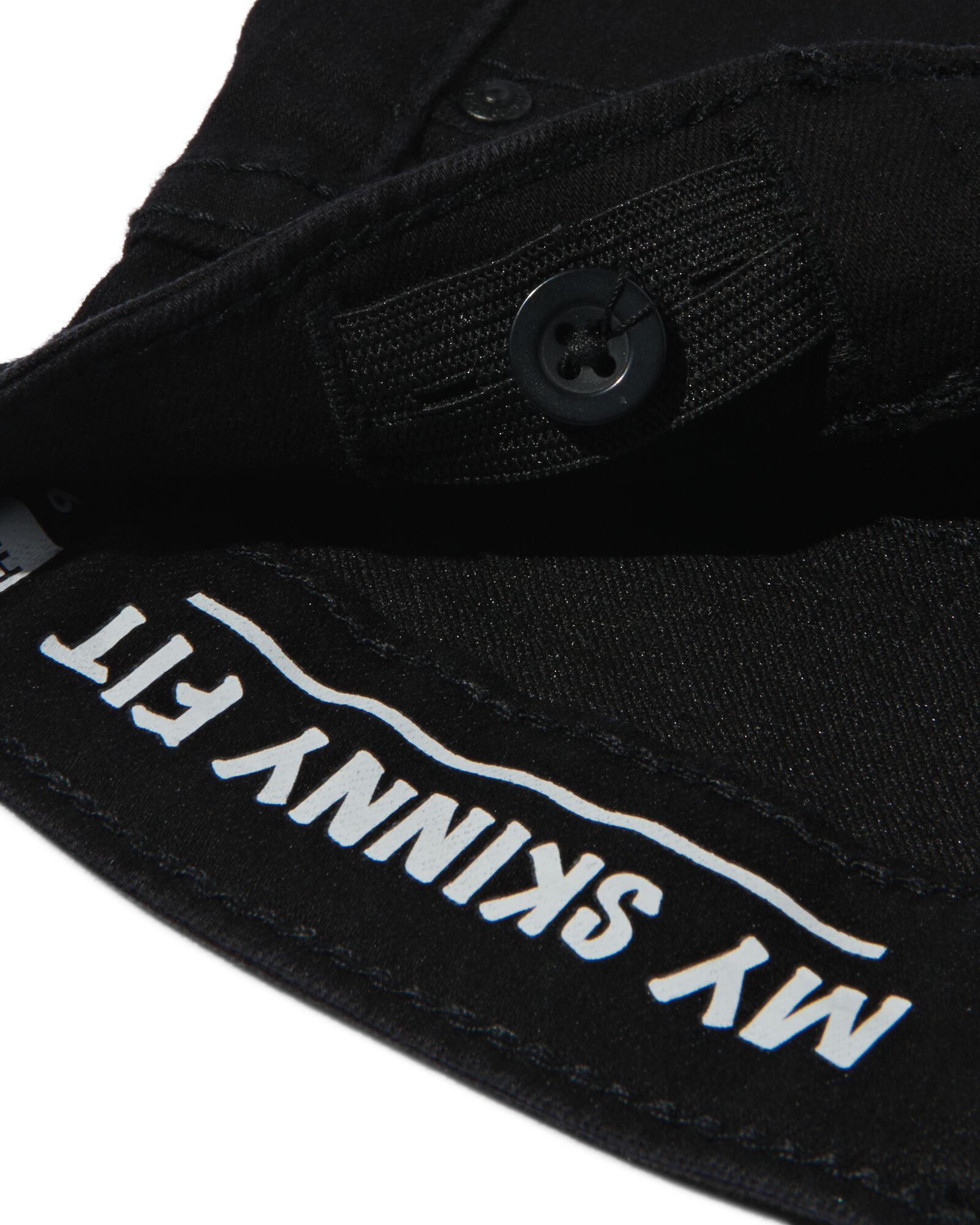 Kinder-Skinnyjeans schwarz schwarz - 1000028235 - HEMA