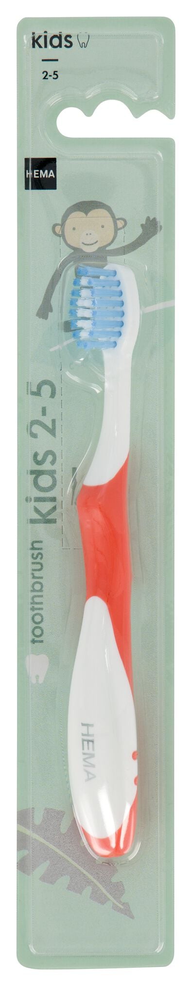 kindertandenborstel soft 2-5 jaar - 11141030 - HEMA