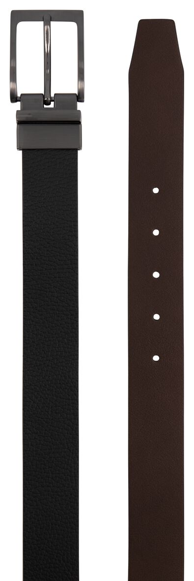 Herren-Wendeg&uuml;rtel, 3.5 cm schwarz - 1000000714 - HEMA