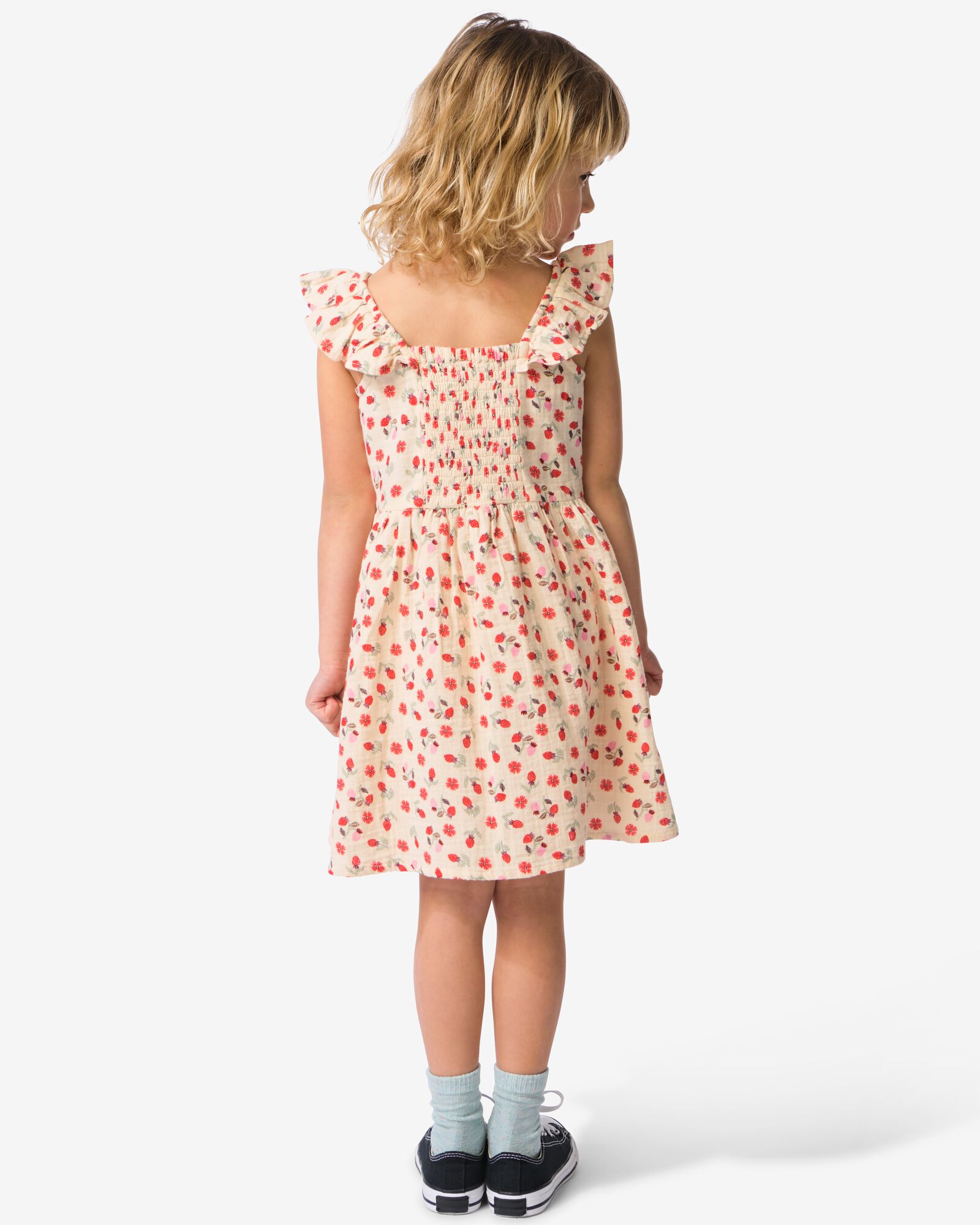 robe enfant trap&egrave;ze &eacute;cru &eacute;cru - 30848503ECRU - HEMA