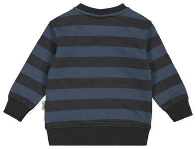 Baby-Sweatshirt, Streifen, Tiger blau - 1000022127 - HEMA