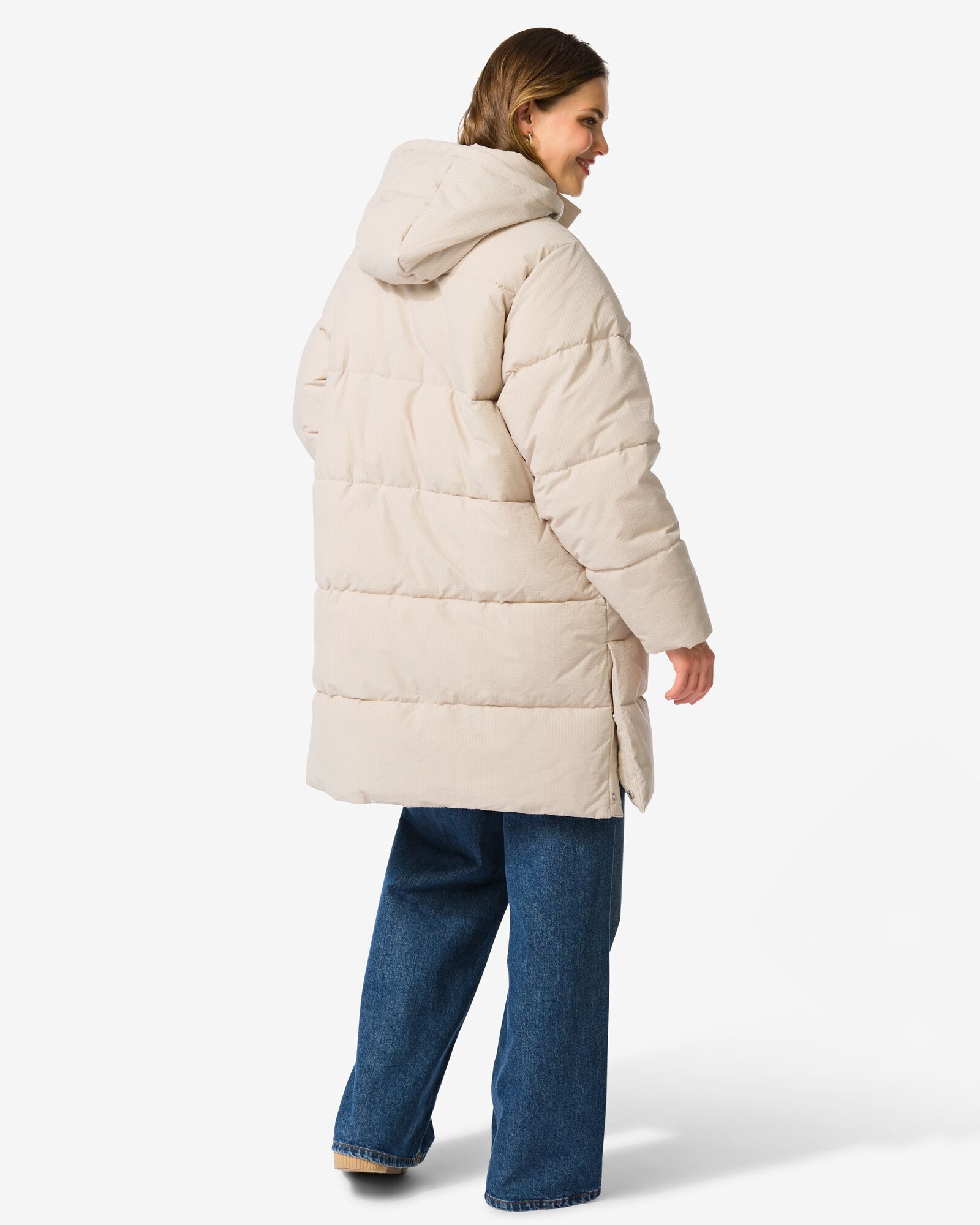 Damen-Pufferjacke Jaimy sandfarben - 36203670SAND - HEMA