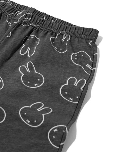 pyjama enfant Miffy polaire/coton blanc cassé 122/128 - 23090484 - HEMA