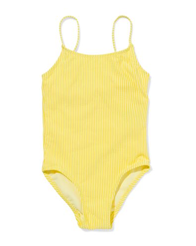 maillot de bain enfant ray&eacute; jaune - 22250080YELLOW - HEMA