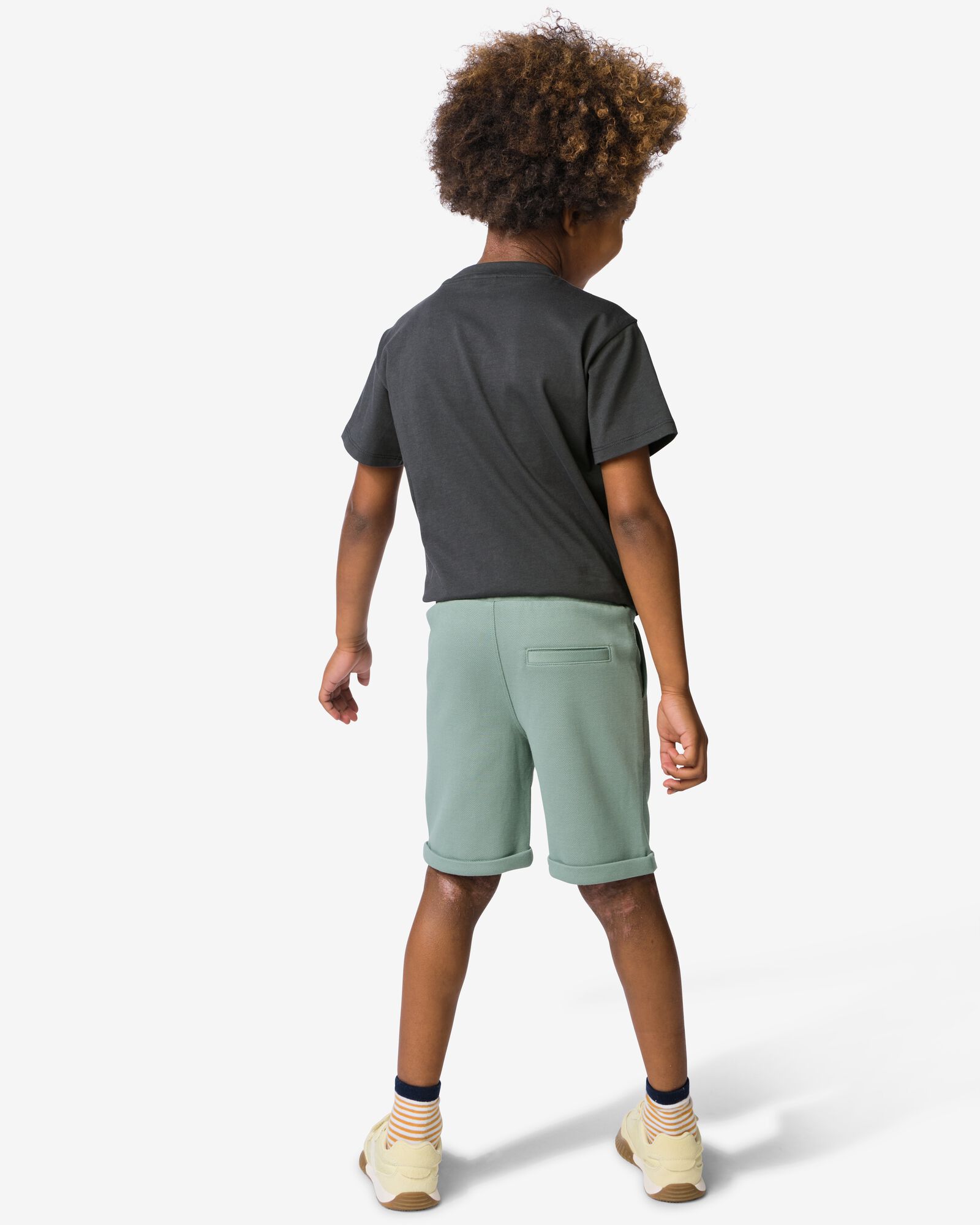 short enfant coupe droite vert vert - 30715204GREEN - HEMA