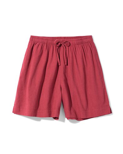 Damenshorts Tatum Relaxed Fit rot - 36211680RED - HEMA