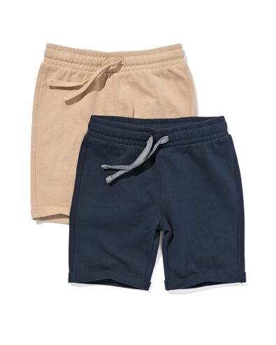 2 shorts enfant gris 134/140 - 30783248 - HEMA