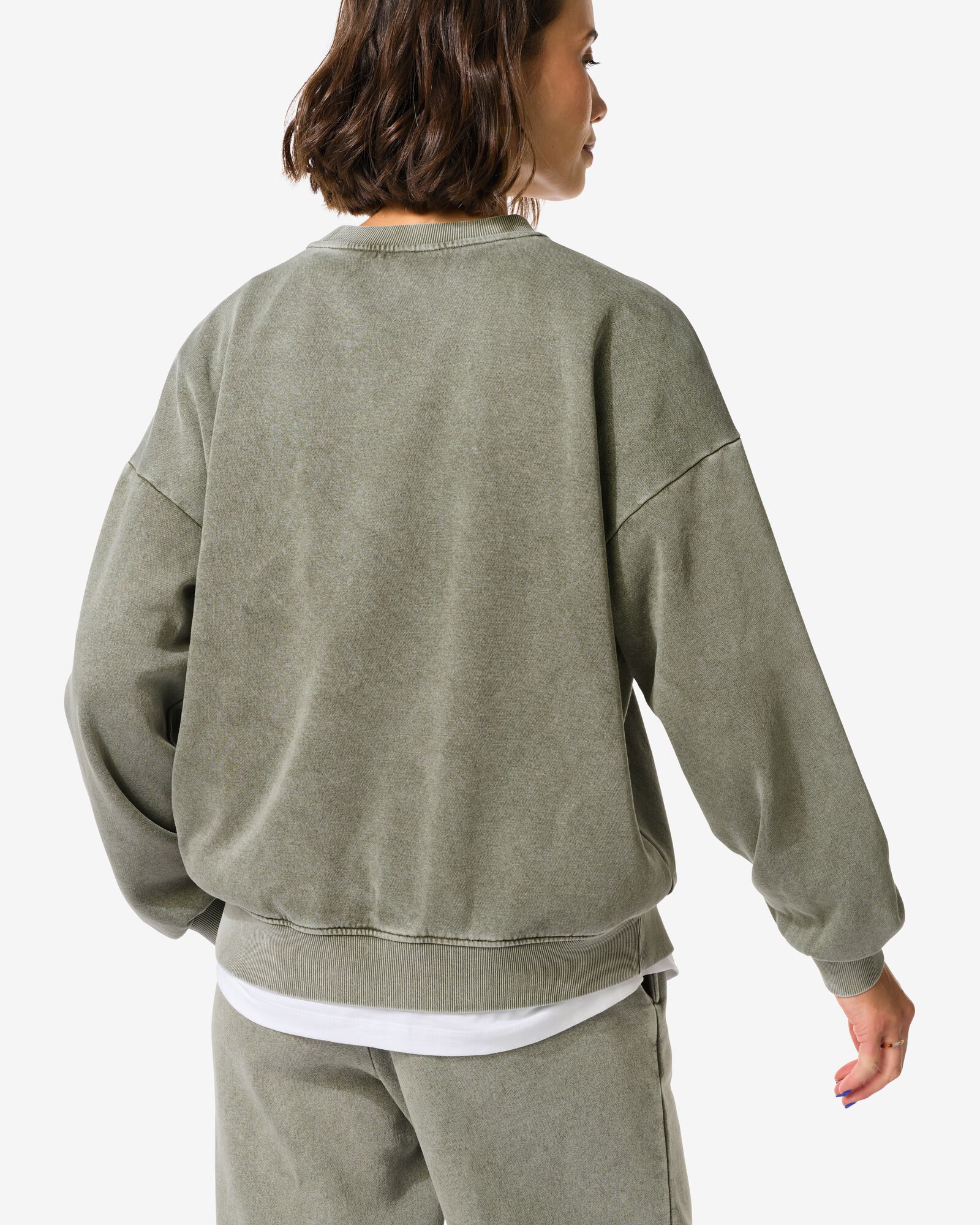 damessweater Esmee groen - 36205460GREEN - HEMA