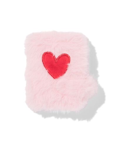 carnet 7x9x4cm fluffy - 15100483 - HEMA