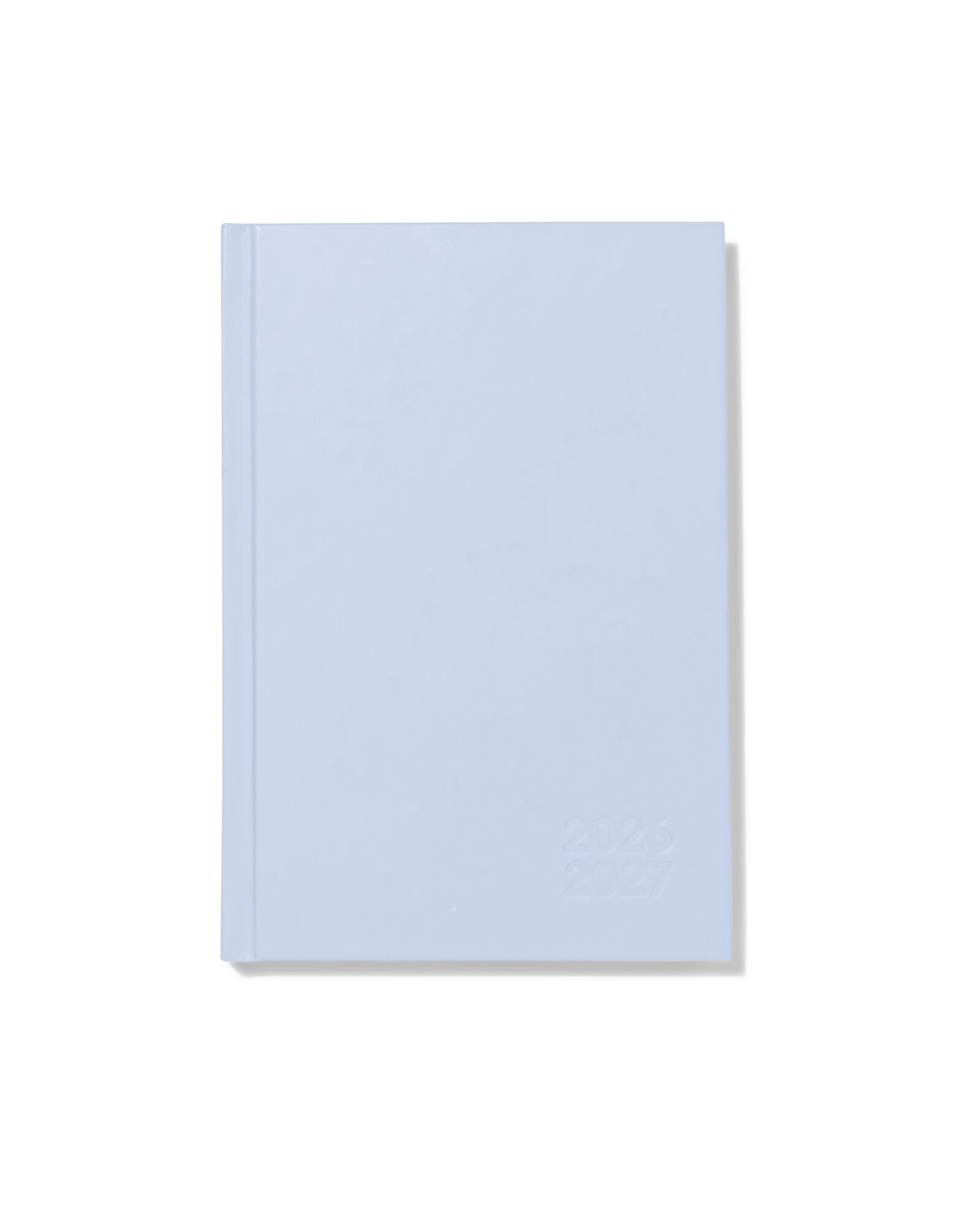 agenda scolaire 2026-2027 12,5x18cm bleu basique - 14505642 - HEMA