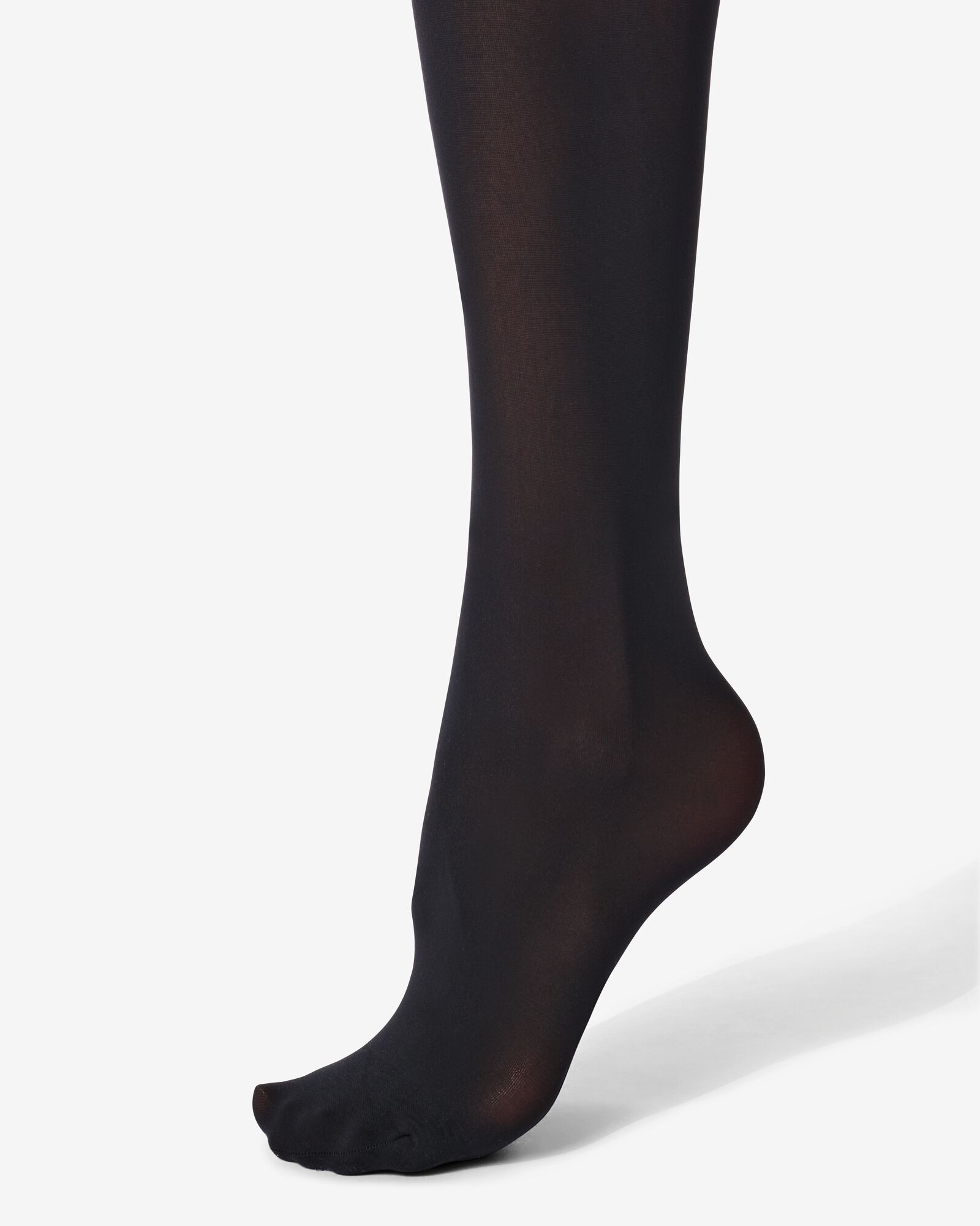 temp tech panty 40denier zwart zwart - 1000001105 - HEMA