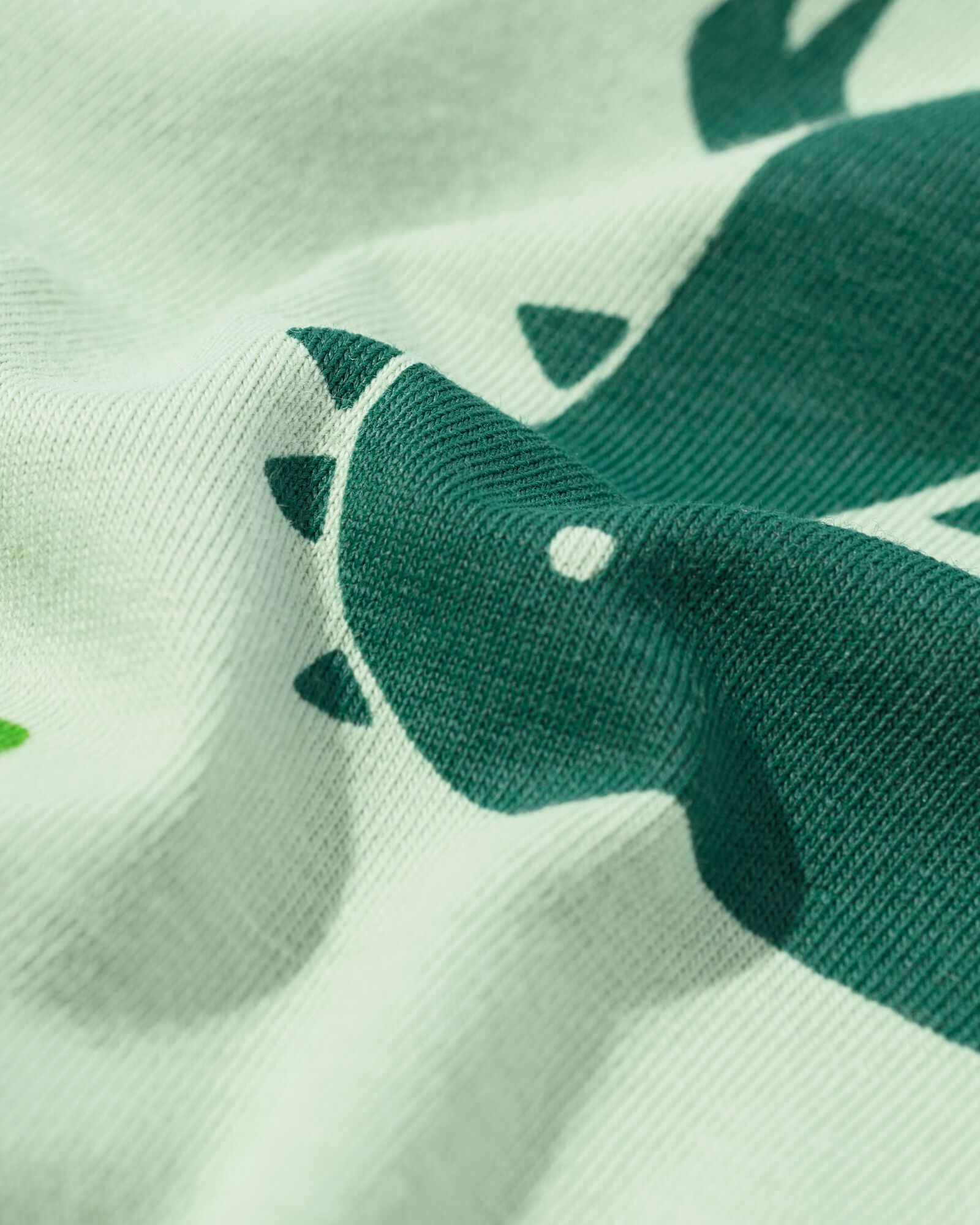Kinderpyjama Stretch-Baumwolle Dino gr&uuml;n - 23070640GREEN - HEMA