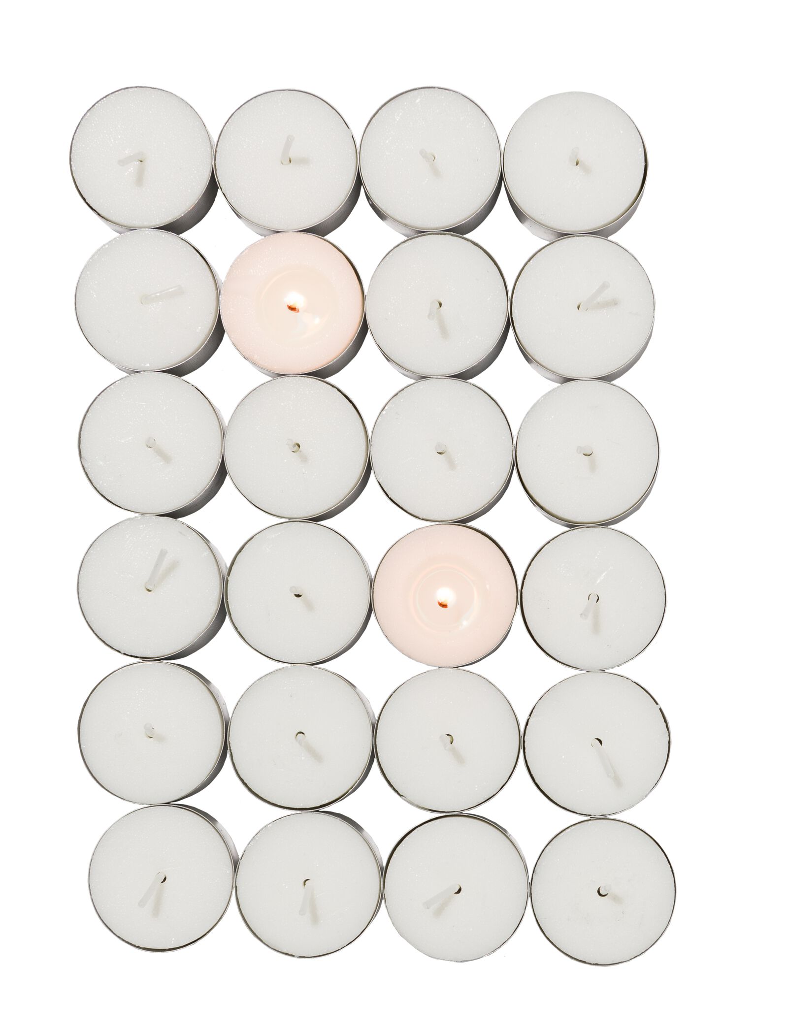 30 bougies d&rsquo;ambiance avec dur&eacute;e de combustion de 8 heures - 13500062 - HEMA