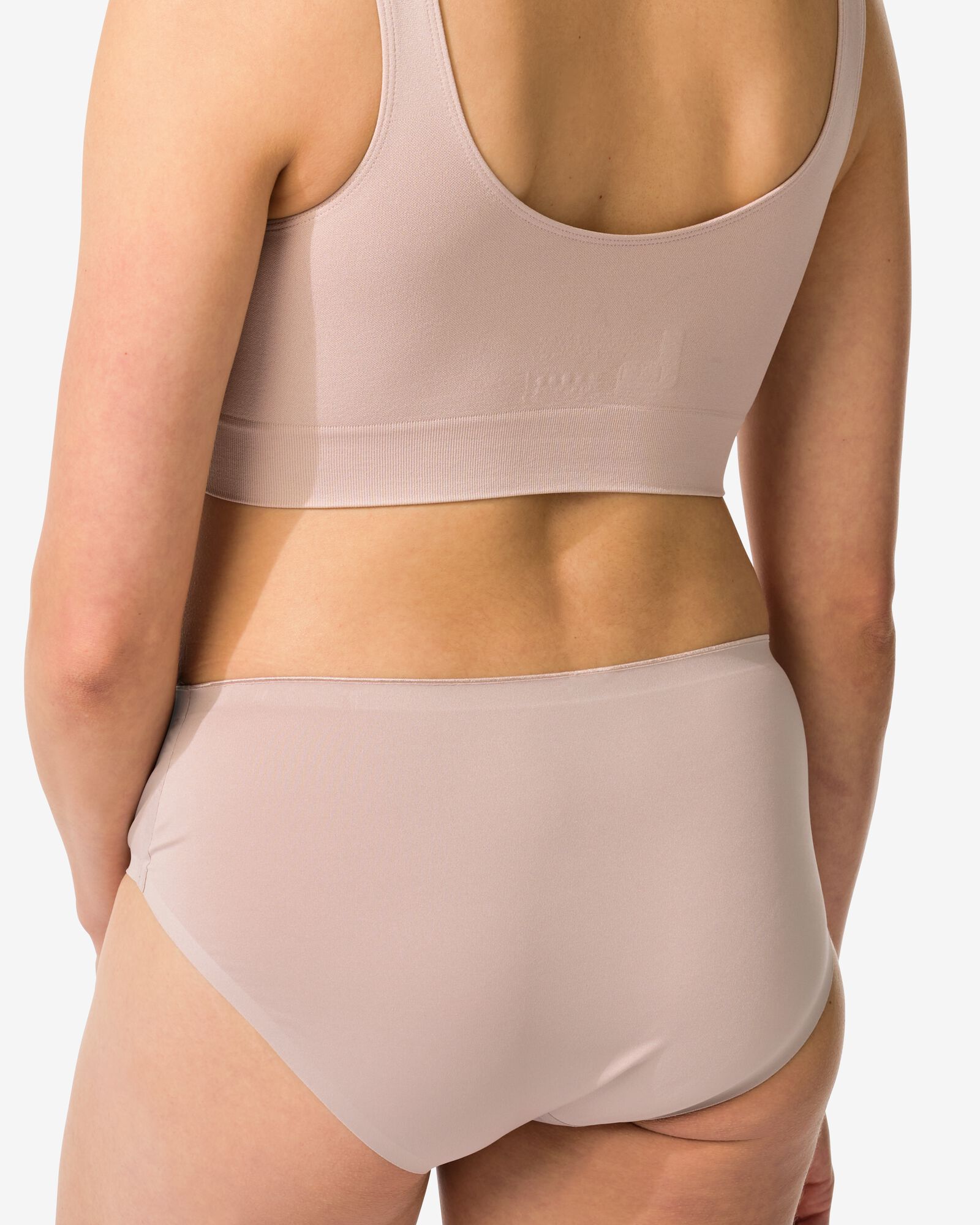 hipster femme seconde peau   beige - 19621080BEIGE - HEMA