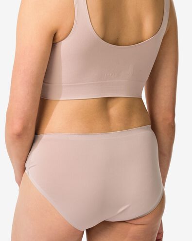 hipster femme seconde peau   beige - 19621080BEIGE - HEMA