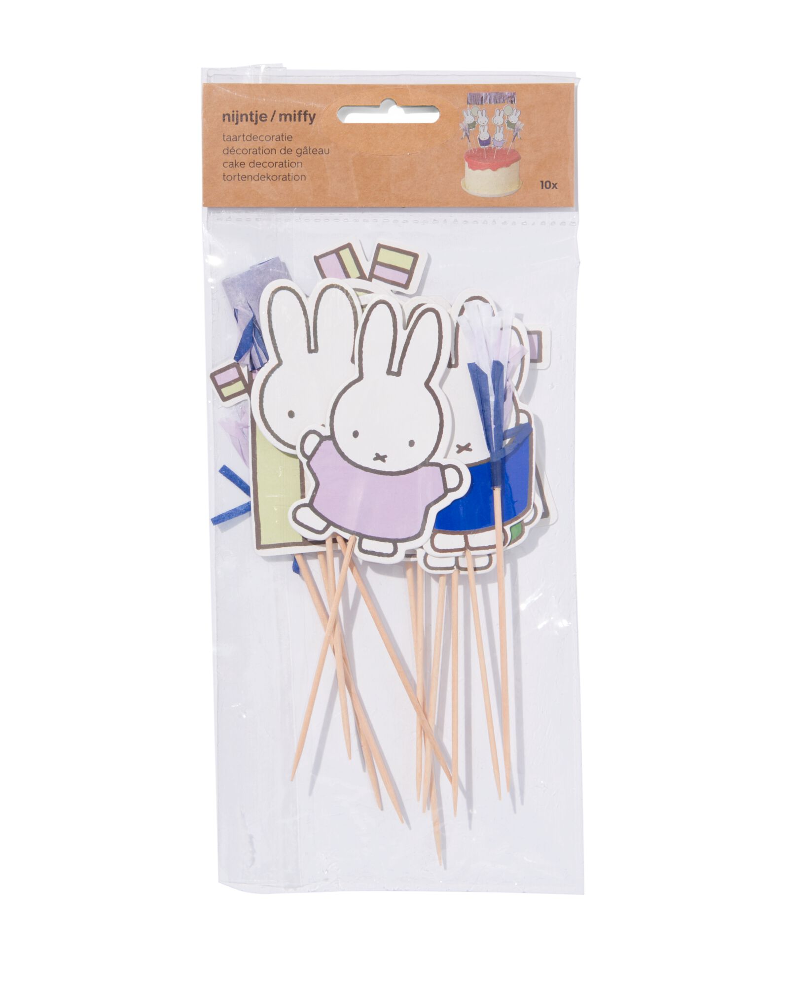 10 d&eacute;corations pour g&acirc;teau Miffy - 14210204 - HEMA