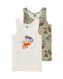 2er-Pack Kinder-Hemden, Baumwolle/Elasthan, Dschungel eierschalenfarben 134/140 - 19270285 - HEMA