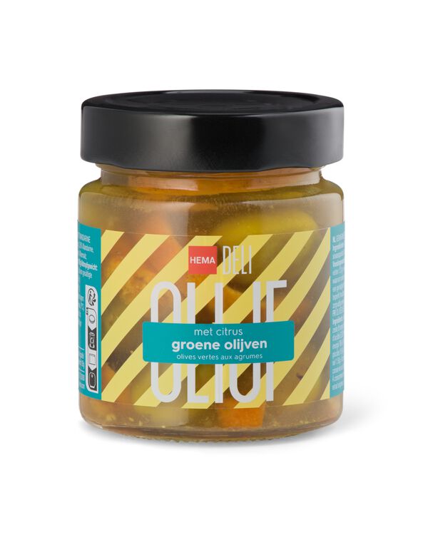 olives vertes aux agrumes 200 g - 10720000 - HEMA
