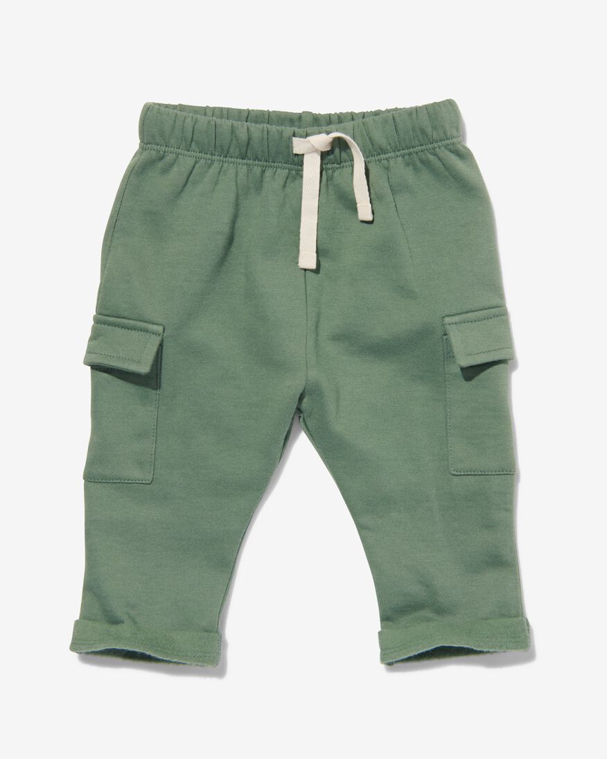 pantalon sweat bébé avec poche vert vert - 33188440GREEN - HEMA