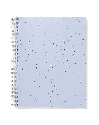 cahier &agrave; spirale A4 lign&eacute; &eacute;toiles - 14100361 - HEMA