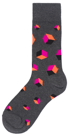 2er-Pack Herren-Socken, mit Baumwolle schwarz schwarz - 1000028325 - HEMA