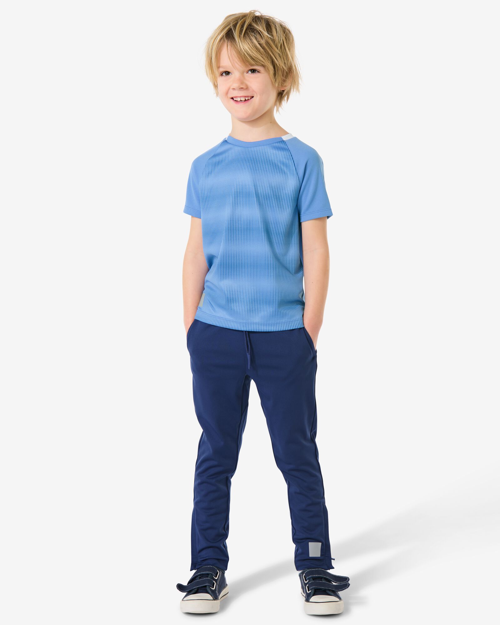 pantalon de jogging enfant  bleu fonc&eacute; bleu fonc&eacute; - 30600034DARKBLUE - HEMA